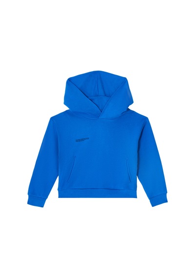 Pangaia Çocuklar Için Kapüşonlu Sweatshirt - Mavi