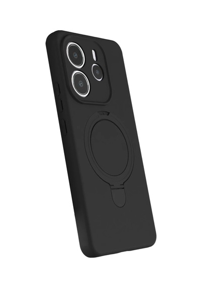 Xiaomi Redmi Note 14 4g Regal Magsafe Standlı Kapak - Siyah 0.2M-Çok Renkli