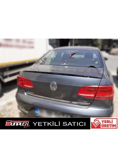 Passat B7 Spoiler Bagaj Üstü Sunplex Piano Black Bagaj Çıtası