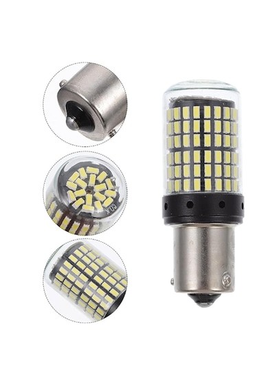 144 Ledli Geri Vites Ampulü Kristal Beyaz 93 Tip Düz Tırnak 2 Ade