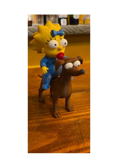 The Simpsons Maggie Simpson Figür 17 Cm