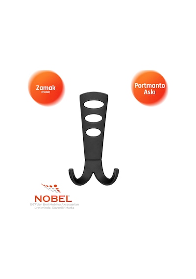 Seylan Portmanto Askısı, Metal Vestiyer Askısı, 110 Gr, Dolap Ve Duvar Askılığı, Matsi Yah Vidalı