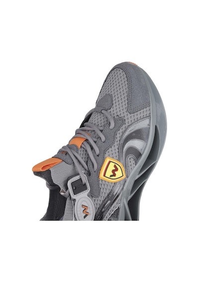 Greed Erkek Sneakers - Gri-oranj 001