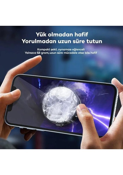 Memo Cx07 Manyetik/arka-klips Cep Telefon Soğutma Fanı Radyatör Soğutucu