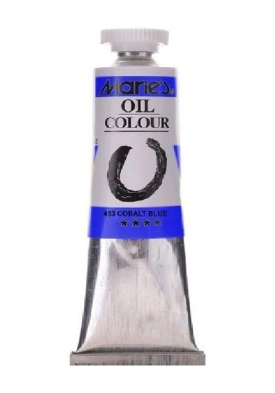 Maries Cobalt Blue 50 Ml E1384-38 Yağlı Boya 3'lü Paket Çok Renkli
