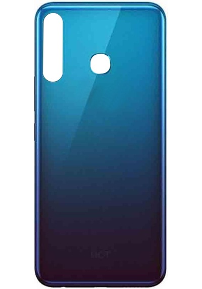 Teknonet İnfinix Hot 8 Uyumlu Batarya Kapağı - Aurora Mavisi Aurora Mavisi