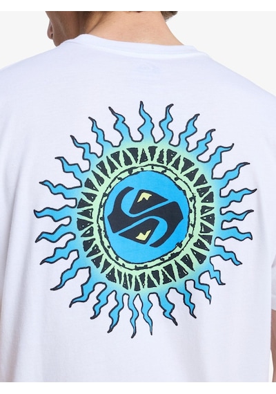 Quiksilver Ev Beach Blast Ss Erkek Tişört Eqyzt08046-qk.908 Meyaz Beyaz