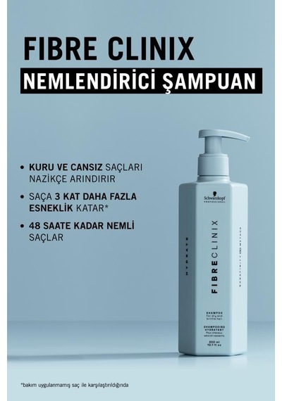 Nemlendirici Şampuan 300ml Kuru Ve Cansız Saçlar