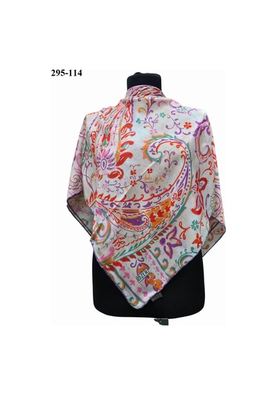 Zer Scarf Zer Scarfs Dijital Soft Pamuk Eşarp 295-114 Çok Renkli