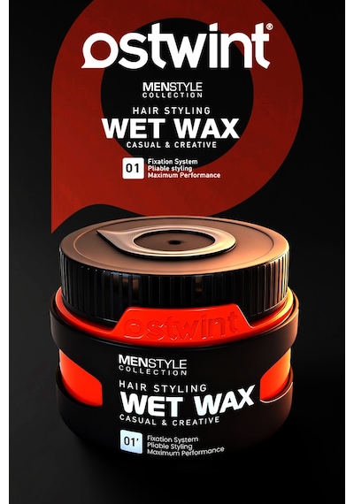 Ostwint Menstyle Collection No:01 Profesyonel Saç Şekillendirici Wet Islak Wax 150 ML