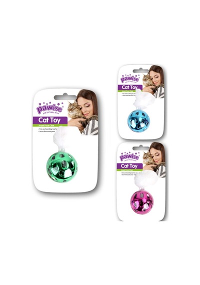 Cosmotex Pawise Metalik Top Kedi Oyuncağı