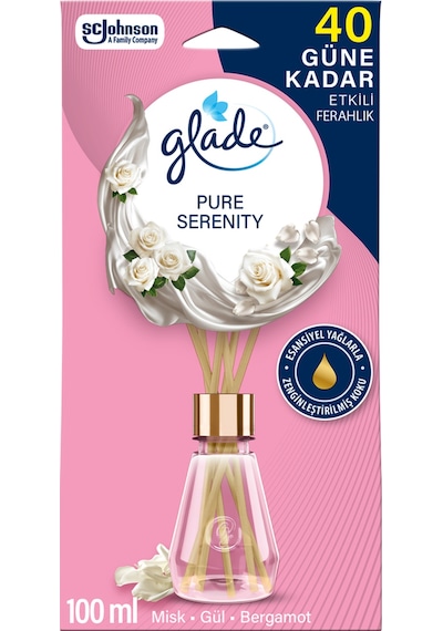 Glade Çubuklu Oda Kokusu Pure Serenity 100 Ml Pudra