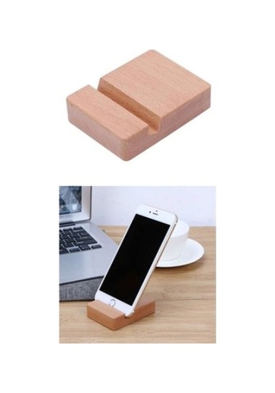 Ahşap Telefon Tablet Standı