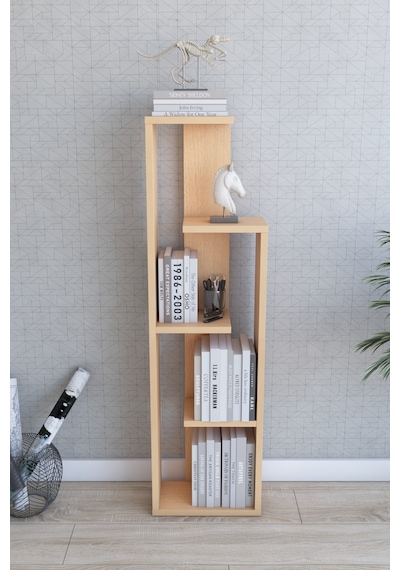 Zile 4 Raflı Kitaplık, Kayın 44x157x25 Cm Nocolor-0b4ce28c Zile 4 Raflı Kitaplık, Kayın 44x157x25 Cm Nocolor-0b4ce28c