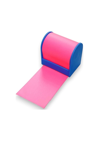 Neon Renkli Yapışkanlı Not Kağıdı Rulosu, 6 Cm X 5m, 80gr, Plastik Kesme Aparatlı, Ders Çalışma İçin İdeal