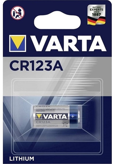 Varta Cr123A Lithium Pil 3Volt 123A. Dl123A. El123A
