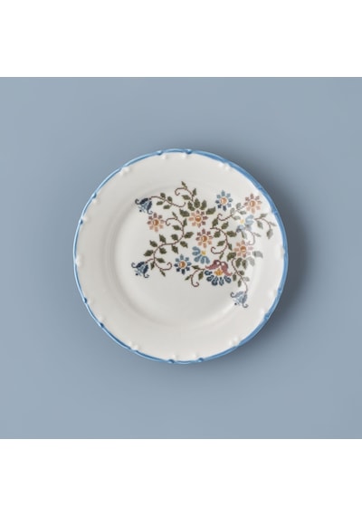 Bella Maison Vintage Porselen Pasta Tabağı 4'lü Mavi 20 CM