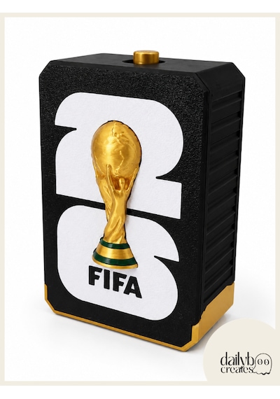 Fıfa World Cup 2026 Panini Sticker Uyumlu Futbolcu Sticker Koleksiyon Kutusu-siyah