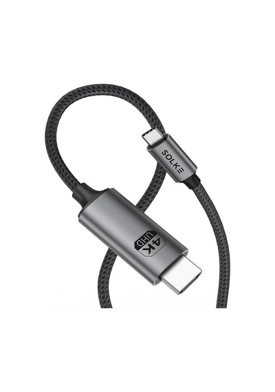 Lexroo Usb-c To Hdmı Kablo, 2 Metre, 4k60hz, 18gbps, Type-c To Hdmı Görüntü Kablosu Standart