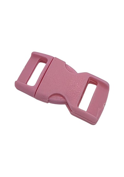 Paracord Aksesuar Paracord Bileklik Plastik Klips 1 Cm Pembe 10 Adet