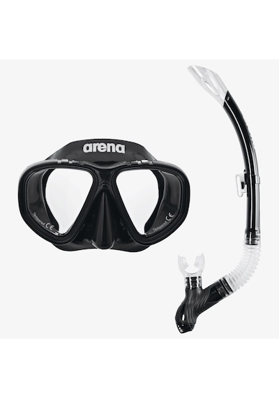 Arena Premium Unisex Siyah Şnorkel Seti - 002018 Siyah