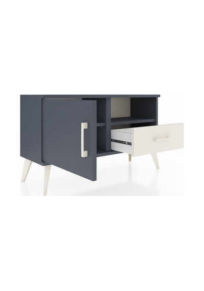 Arges Şifonyer 2 Raflı Tek Çekmeceli Tek Kapaklı 88x30x48 Antrasit-antrasit/aytaşı Antrasit/aytaşı Arges Şifonyer 2 Raflı Tek Çekmeceli Tek Kapaklı 88x30x48 Antrasit-antrasit/aytaşı Antrasit/aytaşı
