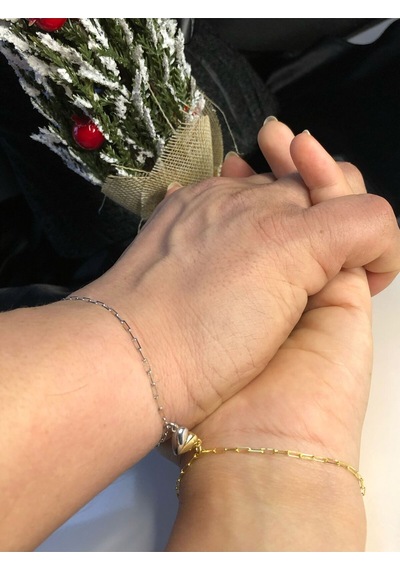 Kişiye Özel Mıknatıslı Kalp Ruh Eşim Çift Bilekliği 925 Ayar Gümüş Sevgiliye,eşe Hediye Bileklik Kişiye Özel Mıknatıslı Kalp Ruh Eşim Çift Bilekliği 925 Ayar Gümüş Sevgiliye,eşe Hediye Bileklik