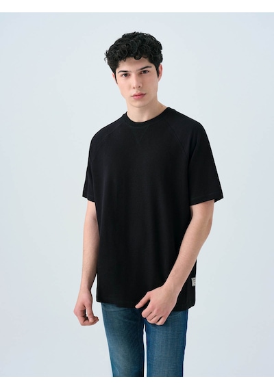 Loft Siyah Erkek T-shirt Lf2033392 Siyah