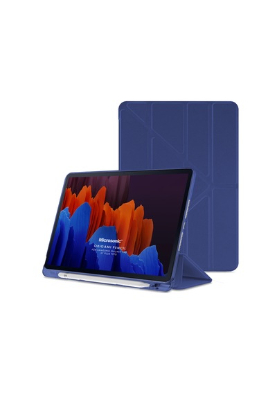 Microsonic Samsung Galaxy Uyumlu Tab S10 Ultra X920 Kılıf Origami Pencil Tablet Kılıfı