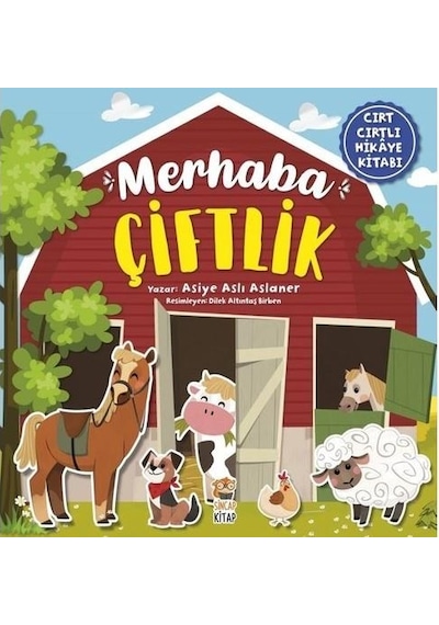 Merhaba Duygularım Ve Merhaba Çiftlik Cırt Cırtlı Hikaye Kitabı Seti - Asiye Aslı Aslaner -Sincap Kitap