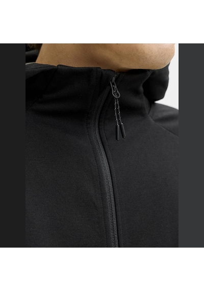 Jack & Jones Erkek Relaxed Fit Kapüsonlu Sweatshirt - Base - 12289209 Siyah