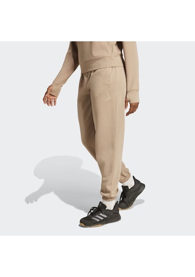 Adidas Jx7340 D4t Knıt Pant Kadın Eşofman Altı Bej