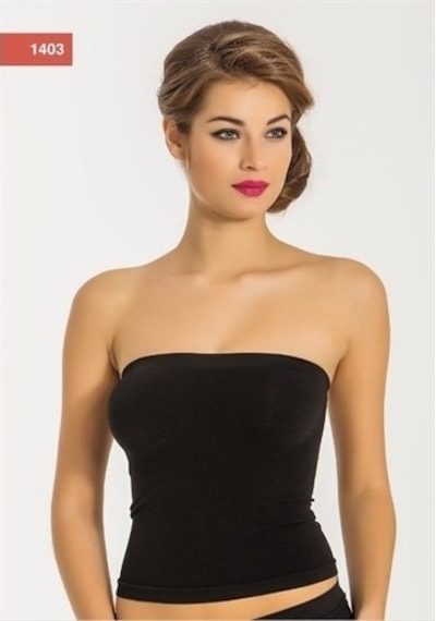 Miss Fit Dikişsiz Straplez Atlet 1403
