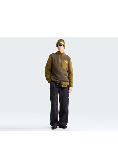 The North Face M Yumıorı 1/4 Zıp Erkek Outdoor Çeyrek Fermuarlı Polar Üst Nf0a883sug81 Yeşil
