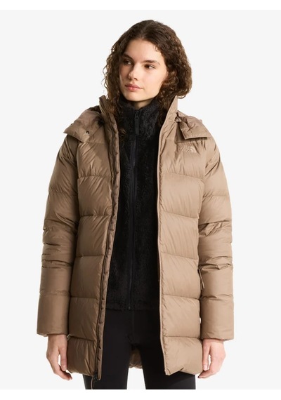 The North Face Nf0a8d3k-2h9 Hydrenalite City Down Hooded Parka Kadın Mont Kahverengi