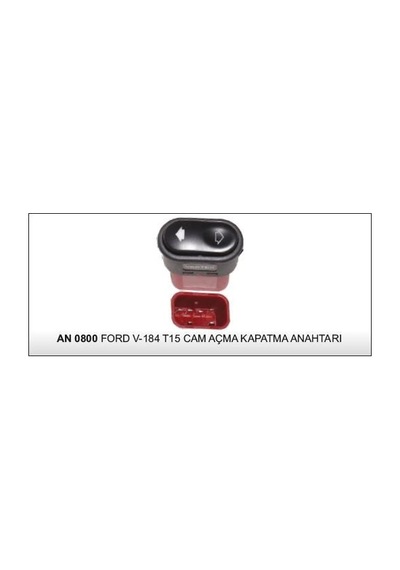 Anahtar Cam Açma Ford Transıt T-12-15/fıesta/mondeo 96-01 25203- An301 - An0800 1 Ad