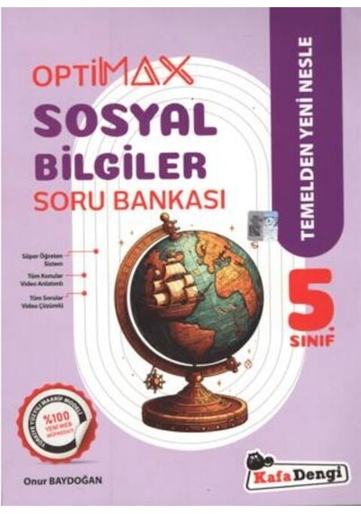 Kafadengi 2026 5. Sınıf Sosyal Bilgiler Optimax Soru Bankası