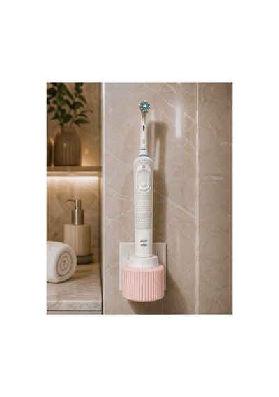 Elektonik Diş Fırçası Sarj Standı Tutucu Pembe Adaptör Dahil Değildir Pembe Pembe