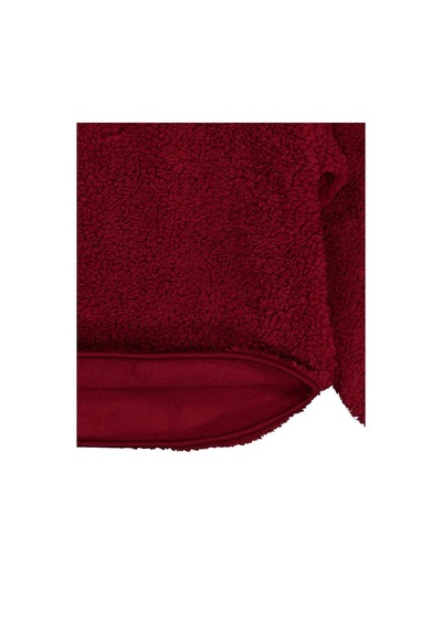 Civil Boys Biyeli Yarım Fermuarlı 10-13 Yaş Sweatshirt - Bordo