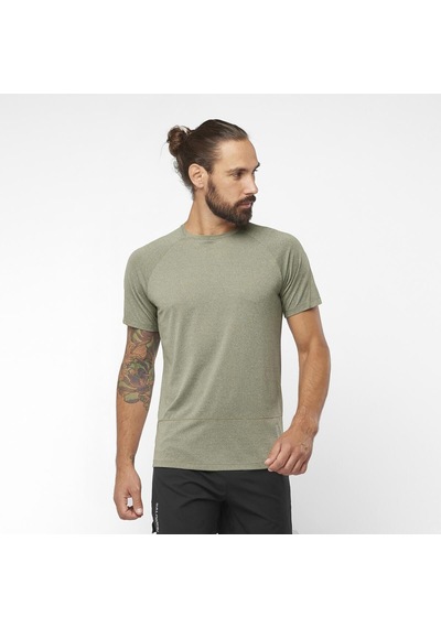 Salomon Cross Run Ss Tee M 27974 Çok Renkli