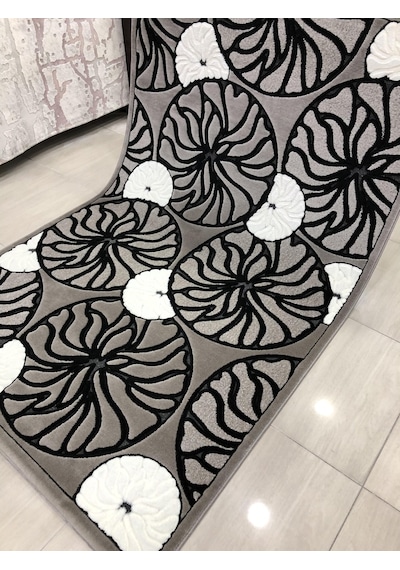 Kaşmir Halı Jade 146X233 Z 002-02 Gri Beyaz 4 M2 Halı !