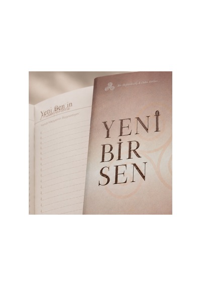 Yeni Bir Sen Defteri 70 Sayfa Yeni Başlangıç, Günlük Ve Kişisel Gelişim Defteri Bej - 914605826 Bej