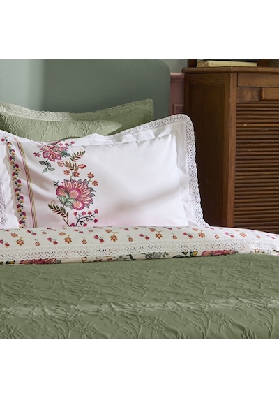 Karaca Home Everbloom %100 Pamuk Düet Set Çok Renkli