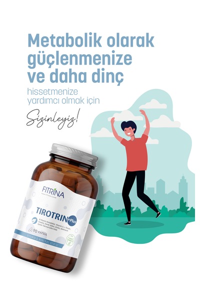 Fıtrina Tırotrın Plus 90 Kapsül