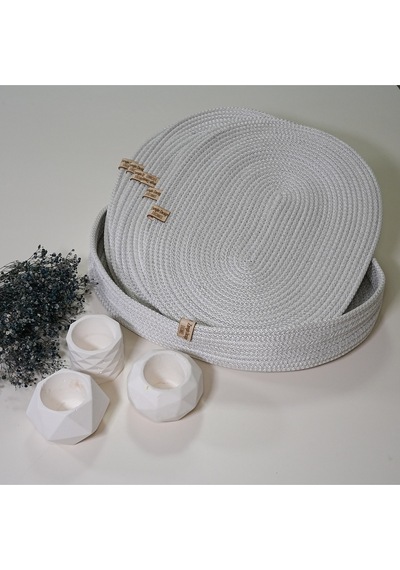 Zengin Design Home Zdh-625 Yuvarlak Runner & Amerikan Servisi Beyaz