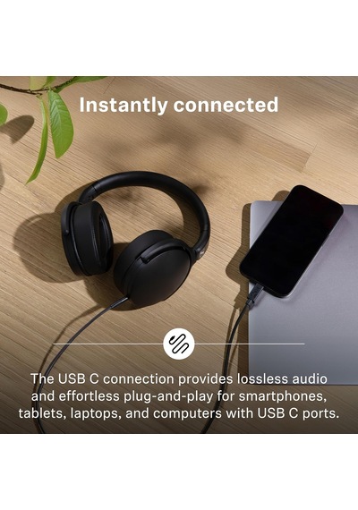 Hd 400u Kablolu Kulak Üstü Kulaklık Usb-c
