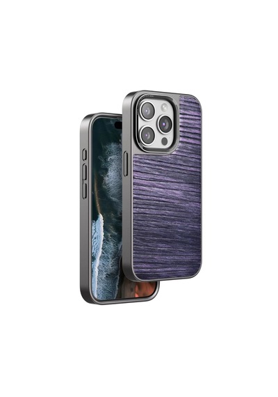 Venco Apple iPhone Uyumlu. 14 Pro Max Wave Kapak - Derin Mor