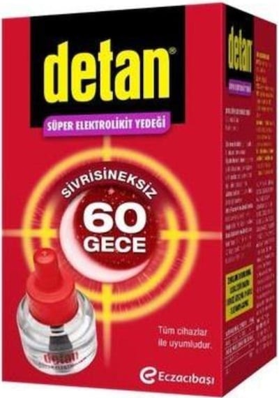 Detan Süper Elektrolikit Yedek 60 Gece X 2 Adet