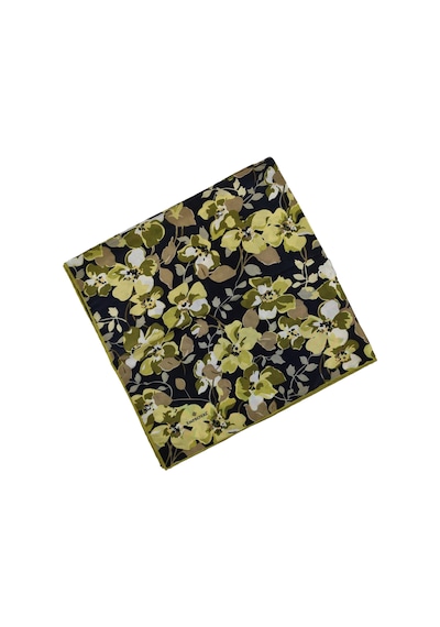 Mim Eşarp - Emproyal Proline Eşarp 90x90 Cm - Siyah - Yeşil