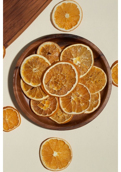 Kurutulmuş Portakal Dilimi-portakal Kurusu 100 Gram 100 G